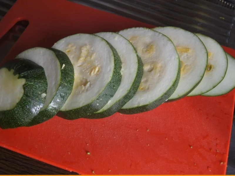 Rezept: Gebratener Zucchini mit Brokkoli-Kartoffelstampf Bild Nr. 6361 Gebratener Zucchini mit Brokkoli-Kartoffelstampf - Rezept - Bild Nr. 6361