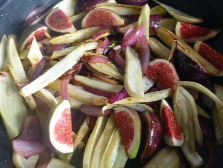 Rezept: Lammrücken mit Feigen und Fenchel Bild Nr. 6363 Lammrücken mit Feigen und Fenchel - Rezept - Bild Nr. 6363