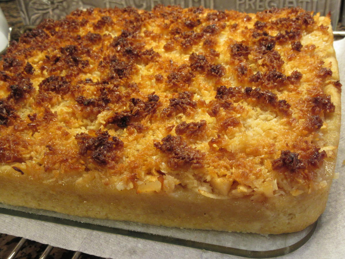 Backen: Apfelkuchen mit Kokoskruste* - einfach - von lunapiena Backen: Apfelkuchen mit Kokoskruste* - einfach - von lunapiena