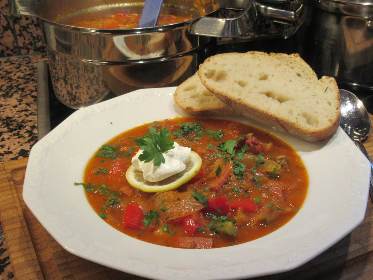 Suppen: Soljanka "Oranienburg" - Rezept - Bild Nr. 6360