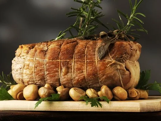 Keilerbraten mit Schwarzbiersauce nach gefüllter Art - Rezept - Bild Nr. 6360