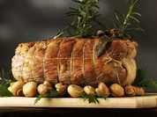 Keilerbraten mit Schwarzbiersauce nach gefüllter Art - Rezept - Bild Nr. 6360