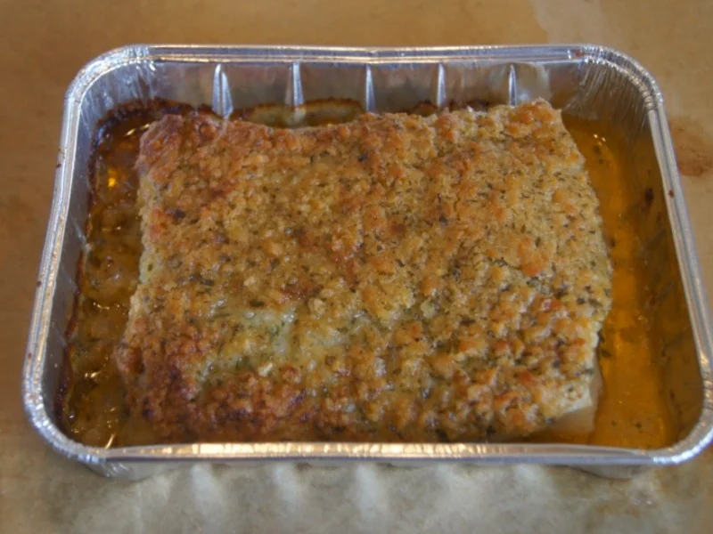 Schlemmerfilet mit Süßkartoffelstampf und Eisbergsalat - Rezept - Bild Nr. 5