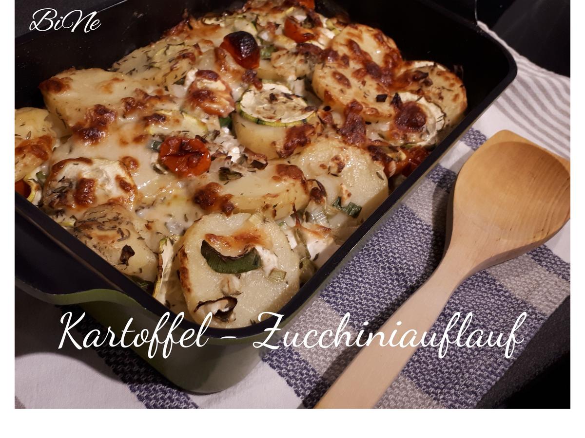 BiNe` S KARTOFFEL ZUCCHINIAUFLAUF - schnell &amp; einfach - von Bine13100