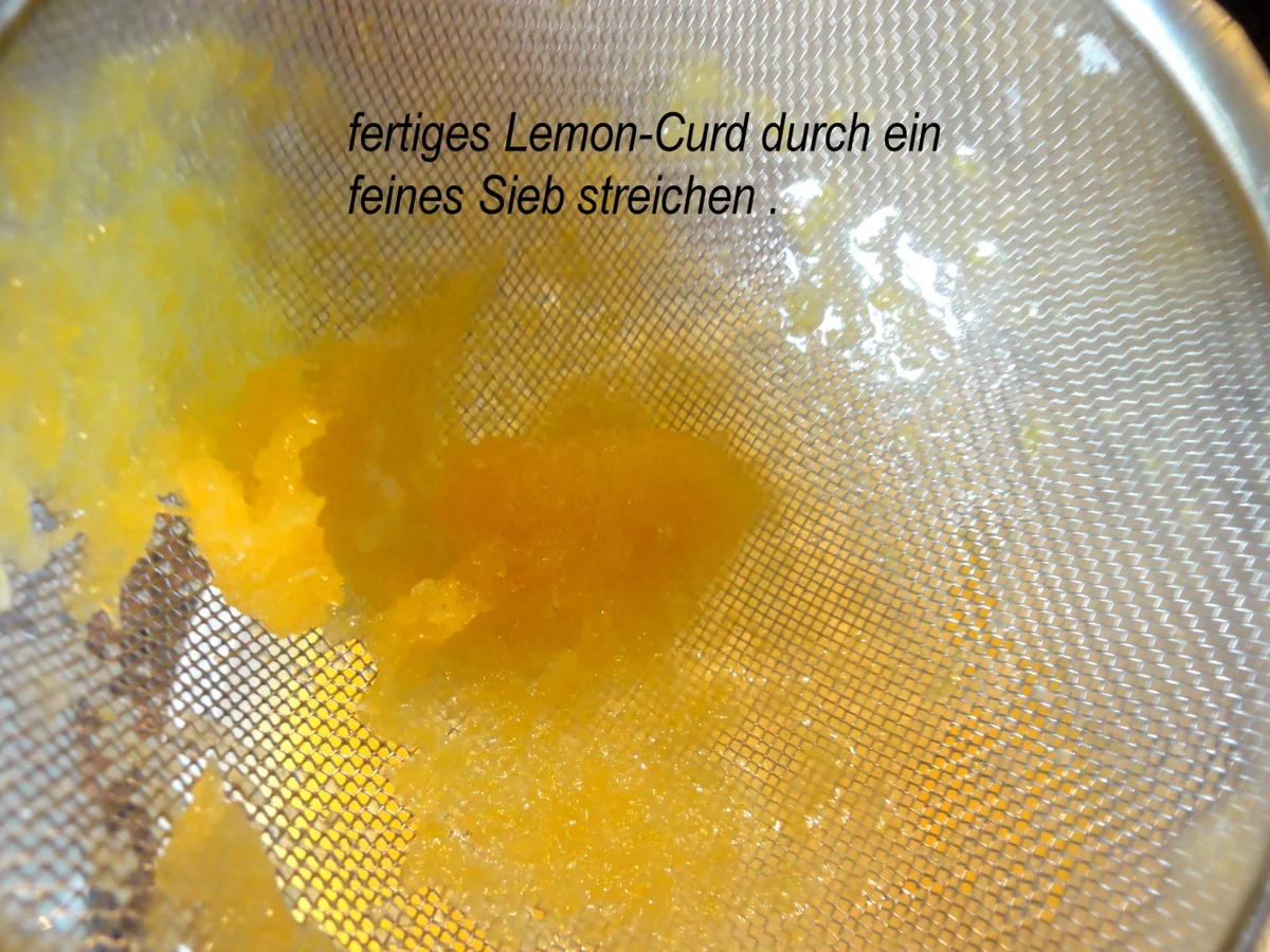Rezept: Diverses: LEMON ~ CURD Bild Nr. 6369 Diverses: LEMON ~ CURD - Rezept - Bild Nr. 6369