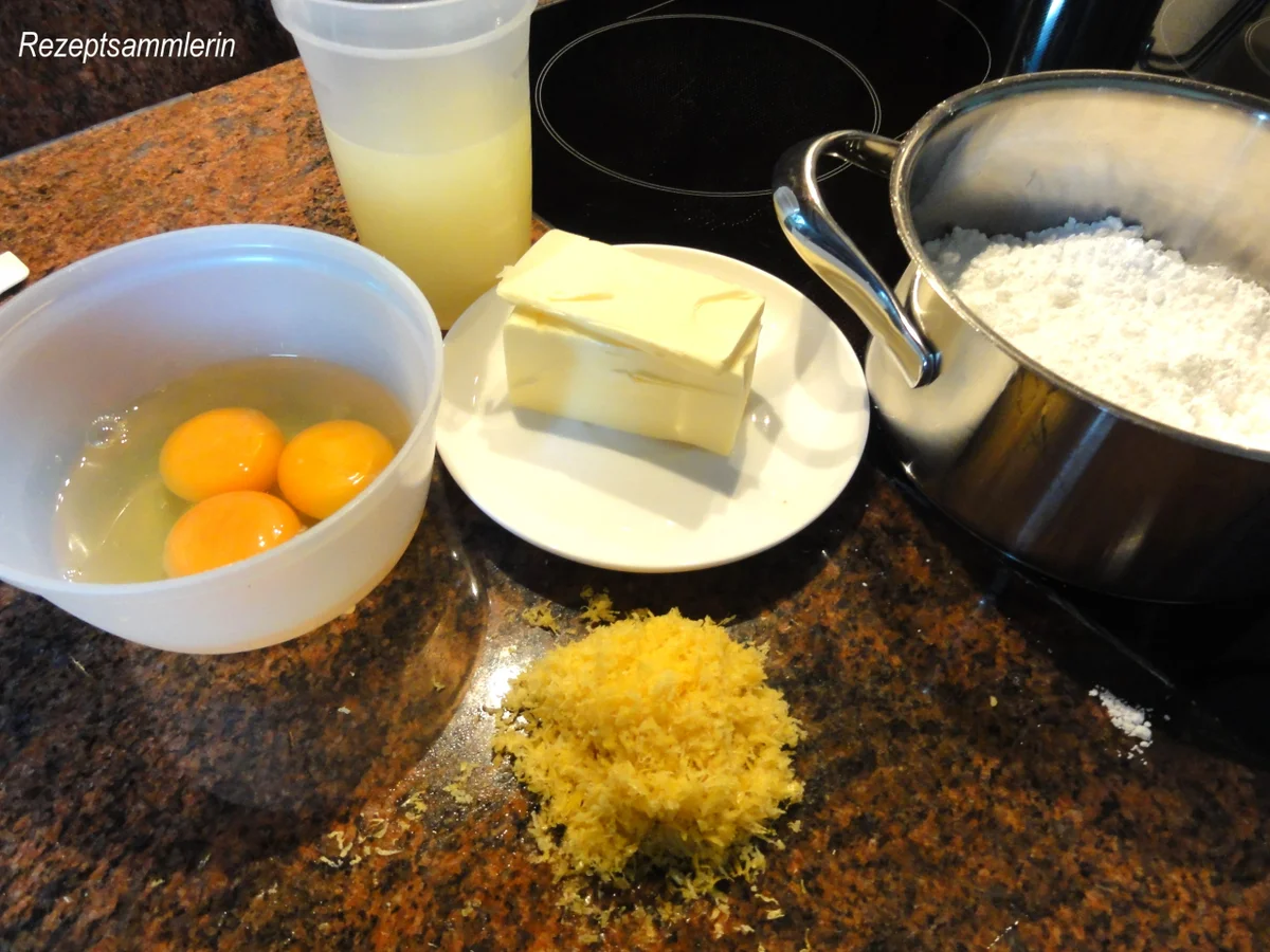 Rezept: Diverses: LEMON ~ CURD Bild Nr. 6370 Diverses: LEMON ~ CURD - Rezept - Bild Nr. 6370