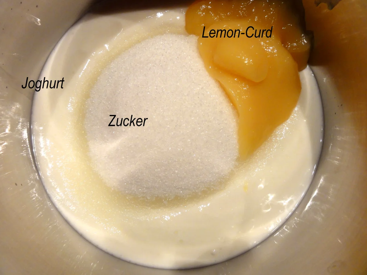 Biskuit:   LEMON ~ CURD ~ KÄSESAHNE - Rezept - Bild Nr. 6369