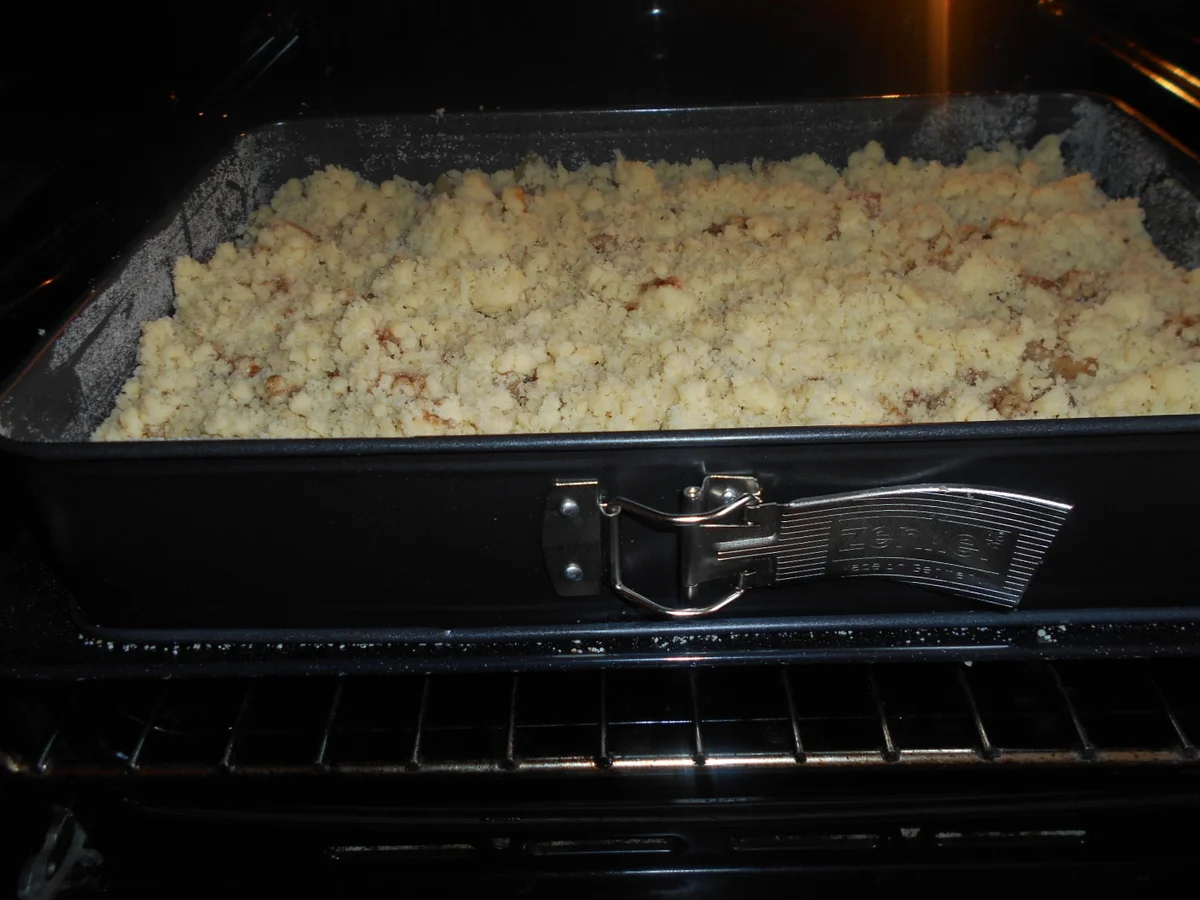 Rezept: Apfelkuchen mit Streuseln Bild Nr. 6387 Apfelkuchen mit Streuseln - Rezept - Bild Nr. 6387