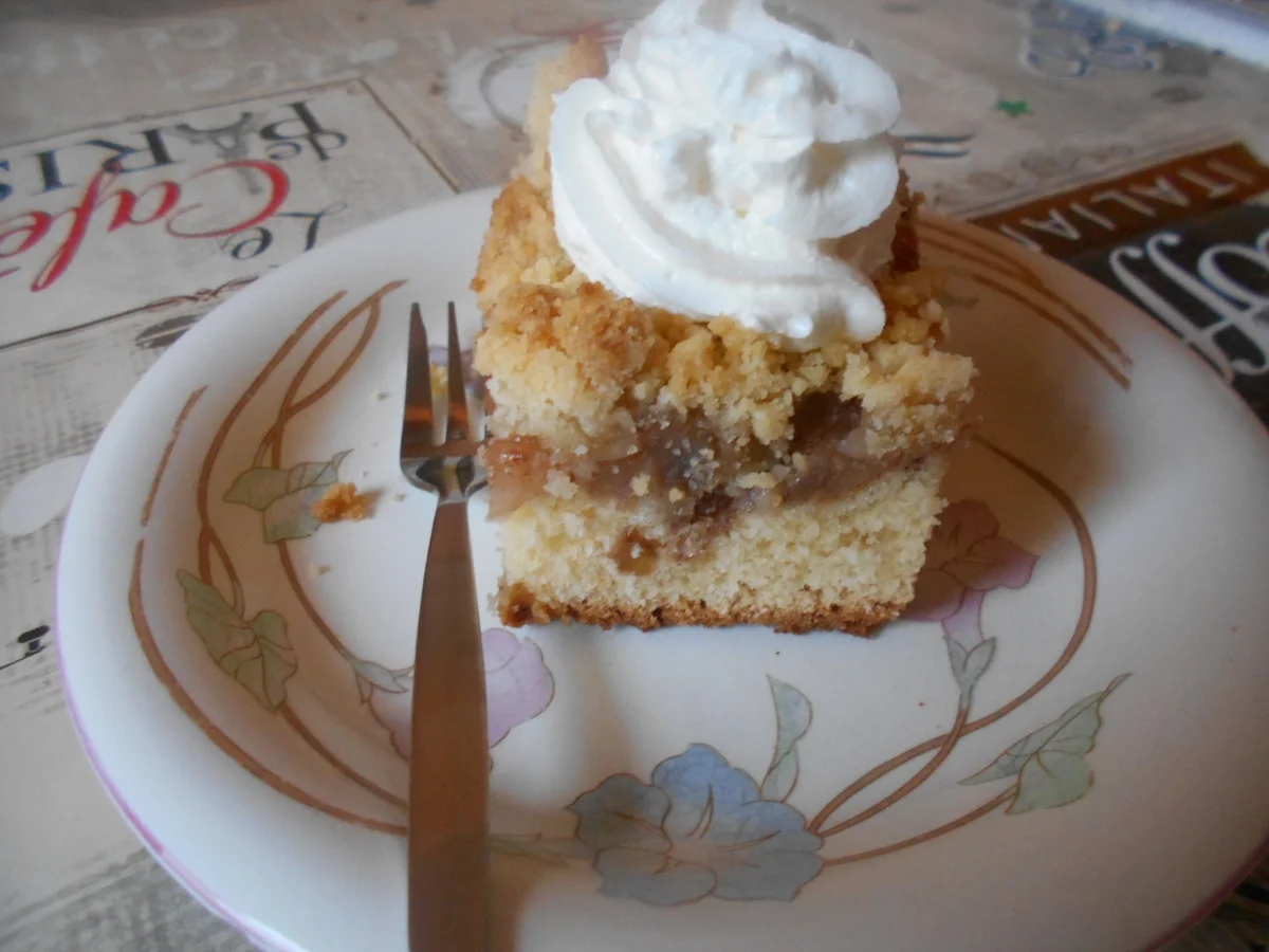 Rezept: Apfelkuchen mit Streuseln Bild Nr. 6389 Apfelkuchen mit Streuseln - Rezept - Bild Nr. 6389