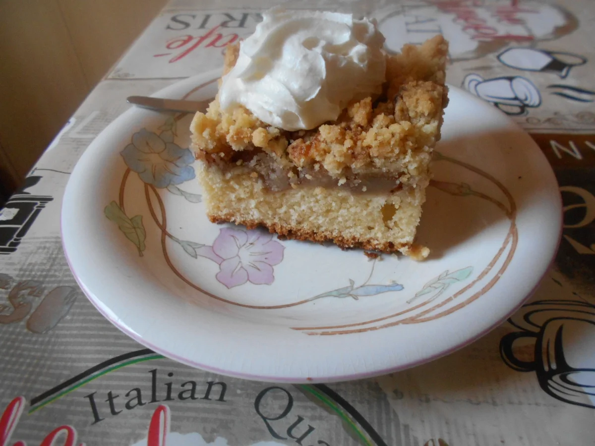 Rezept: Apfelkuchen mit Streuseln Bild Nr. 6390 Apfelkuchen mit Streuseln - Rezept - Bild Nr. 6390