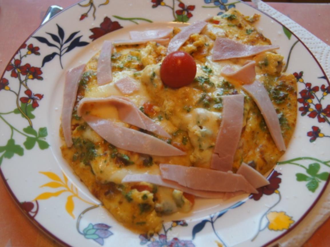 Mozzarella-Paprika-Omelett - Rezept mit Bild - kochbar.de