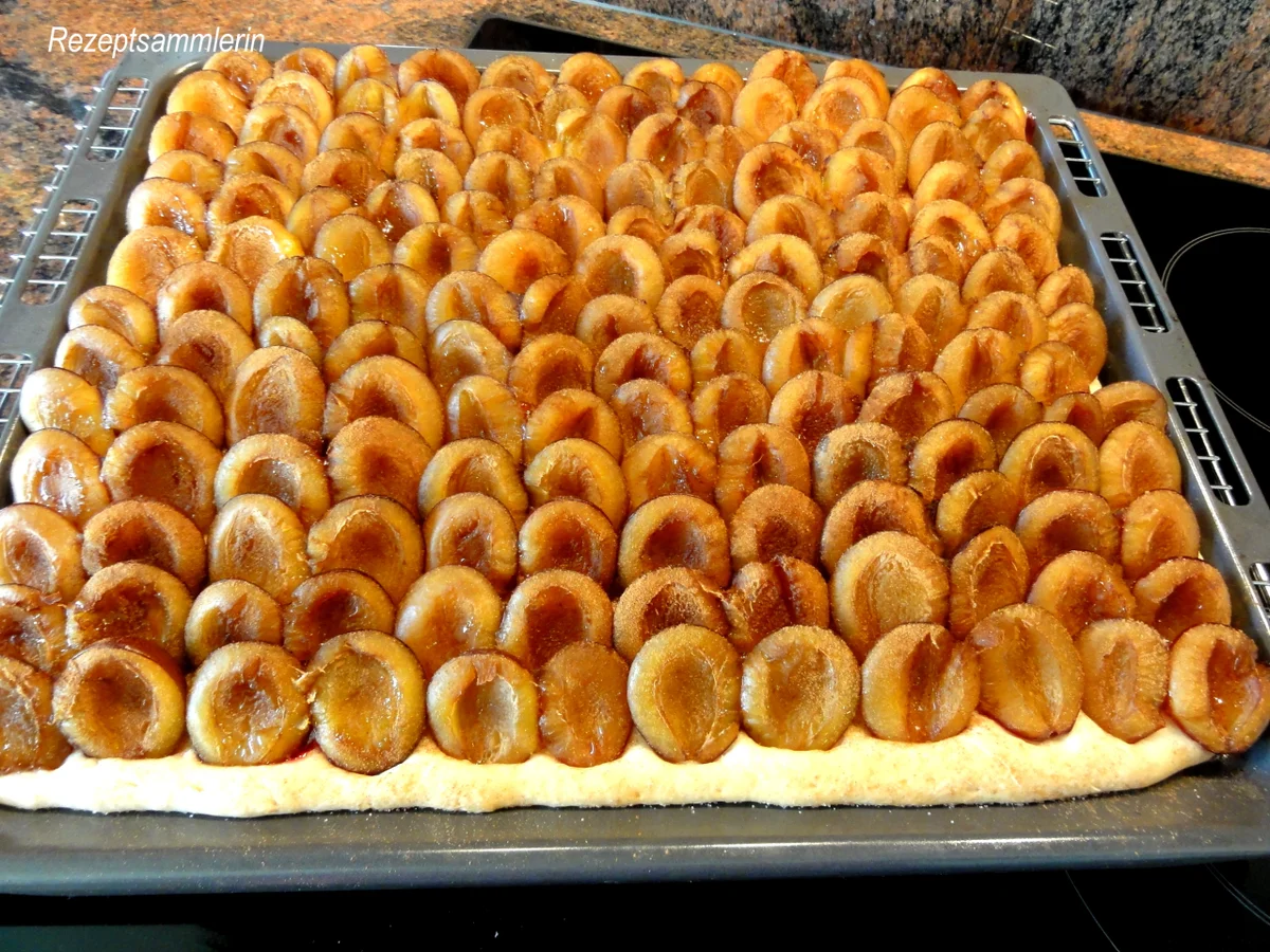 Rezept: Hefeteig: ZWETSCHGEN ~ KUCHEN Bild Nr. 2 Hefeteig: ZWETSCHGEN ~ KUCHEN - Rezept - Bild Nr. 2