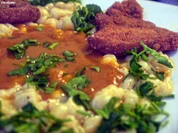 Spirkel, Spätzle, pikante Kürbissauce - Rezept - Bild Nr. 6376