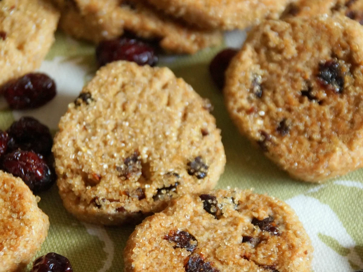 Plätzchen: Cranberry-Shortbread - Rezept - Bild Nr. 2