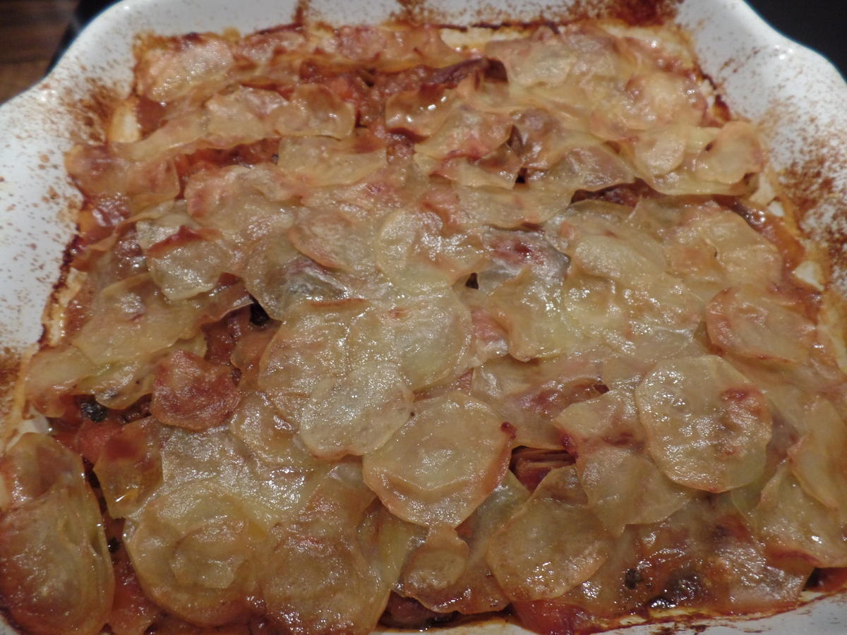 Gulasch mit Kartoffelkruste - Rezept - Bild Nr. 6381