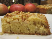 Backen: Apfel-Gewürz-Blondies - Rezept - Bild Nr. 2