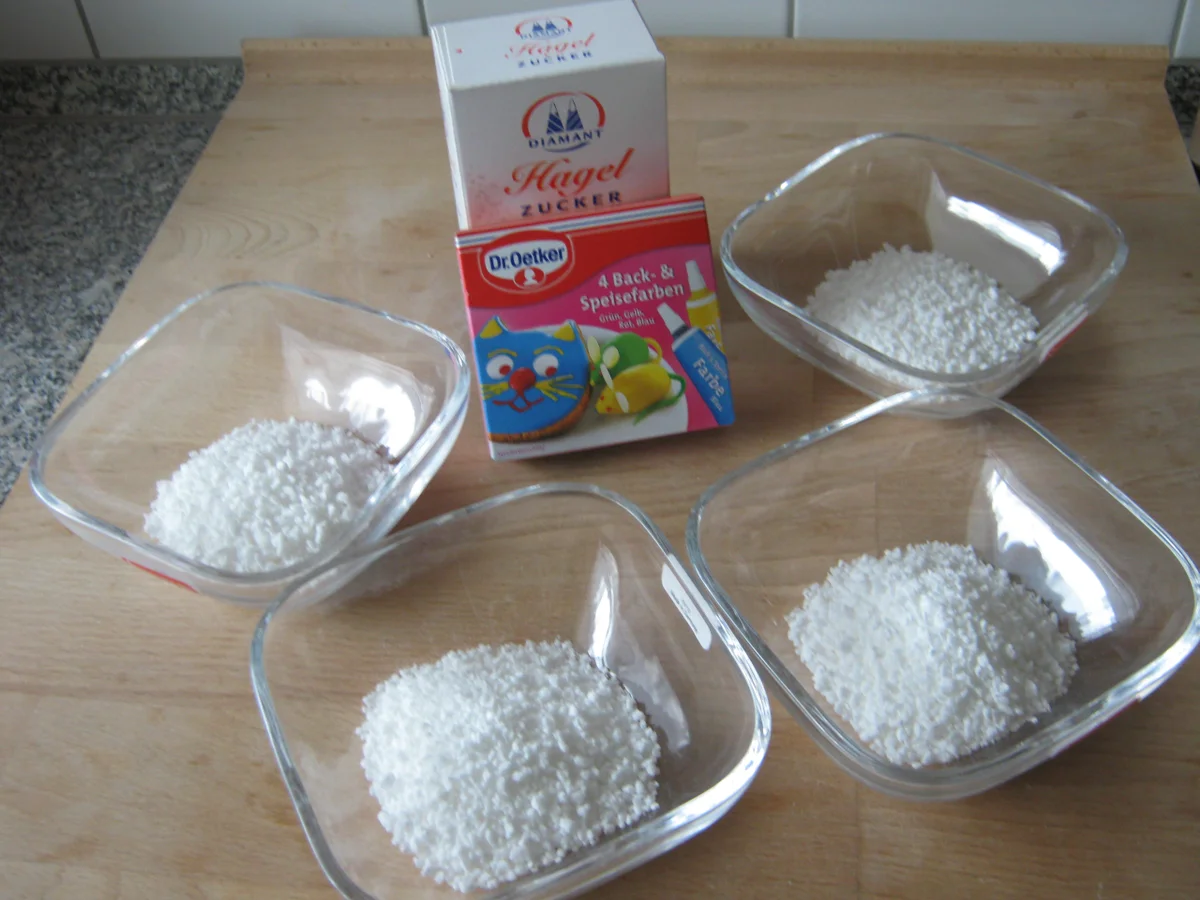 Bunter Hagelzucker  - Rezept - Bild Nr. 6376