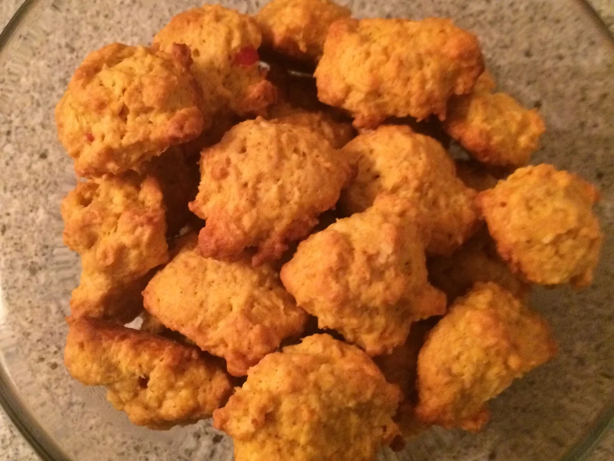 Rezept: Kürbis-Kokos-Kekse Bild Nr. 6376 Kürbis-Kokos-Kekse - Rezept - Bild Nr. 6376