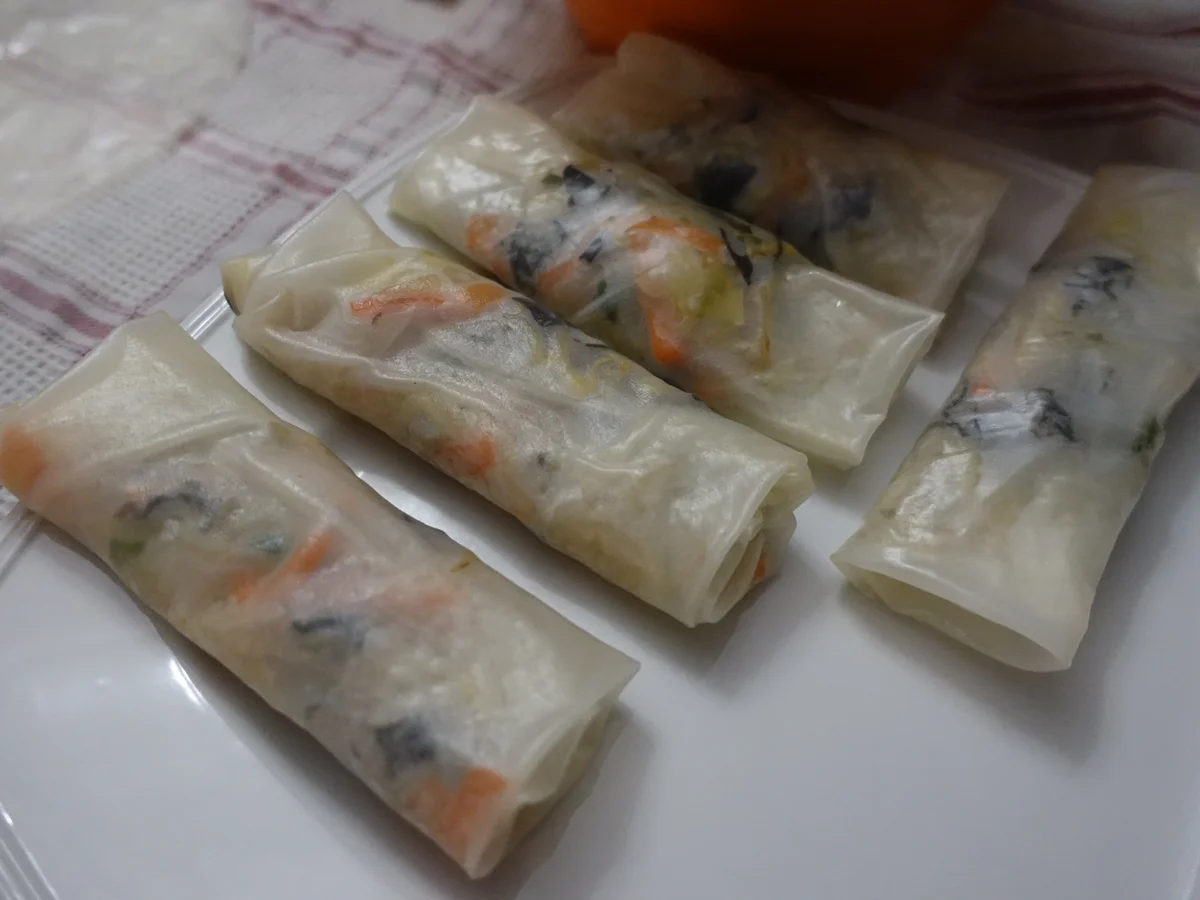 Frühlingsrollen mit Sweet Chili Sauce - Rezept - Bild Nr. 6393