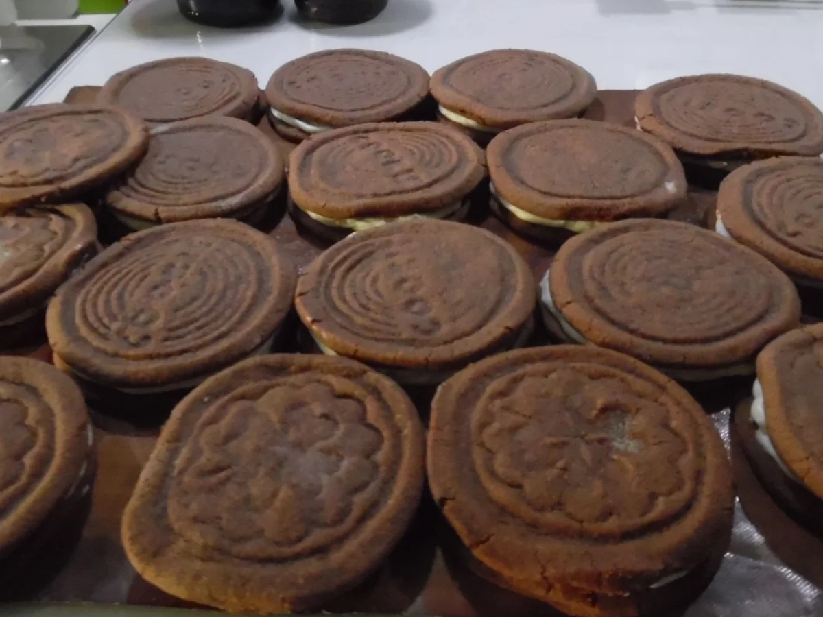 Rezept: Doppeldecker-Kekse XXL Bild Nr. 6392 Doppeldecker-Kekse XXL - Rezept - Bild Nr. 6392