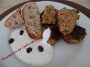 Hackbällchen mit Cranberrys und Joghurt-Tahini-Sauce - Rezept - Bild Nr. 6424