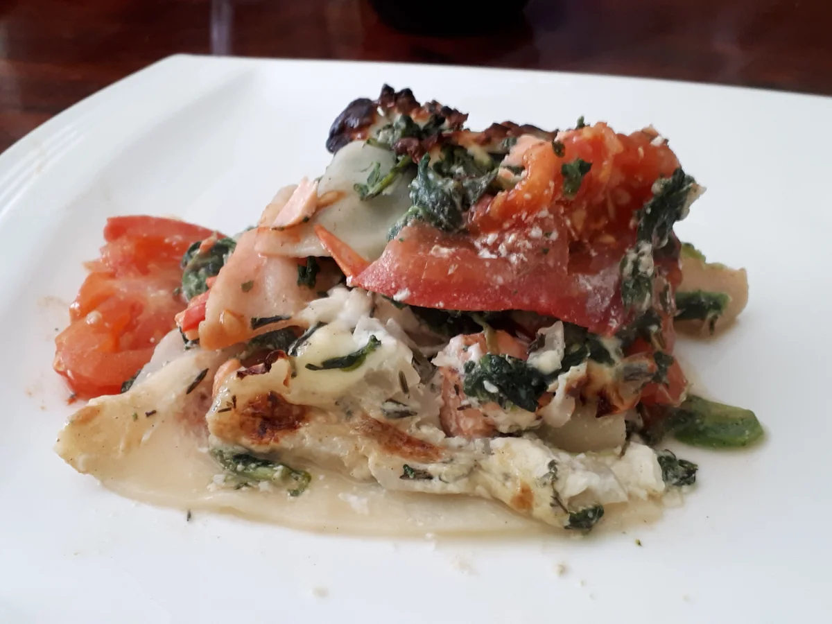 BiNe` S LACHS - SPINAT - LASAGNE - Rezept - Bild Nr. 6426