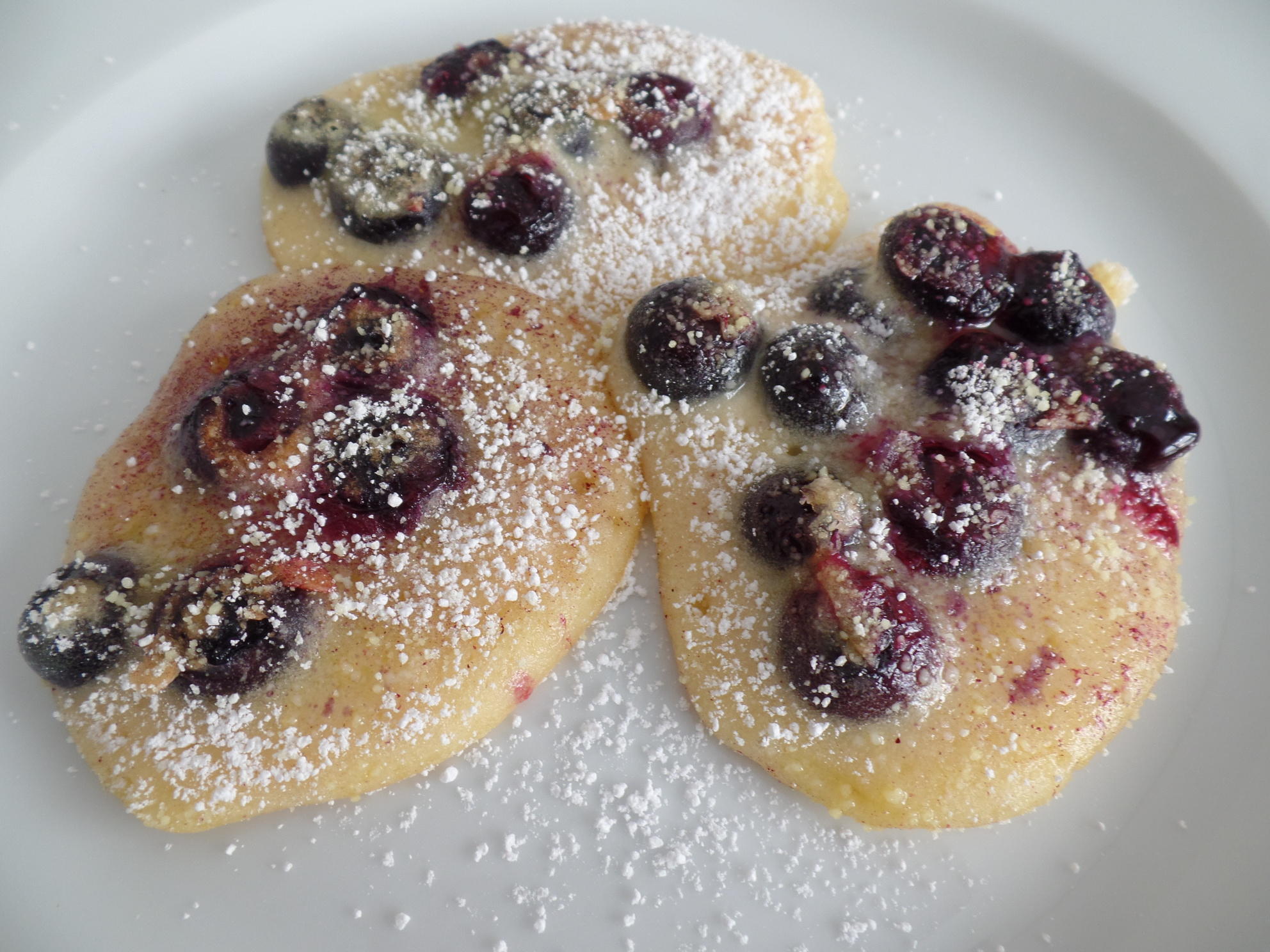 Bilder für Heidelbeer-Pfannküchlein Rezept