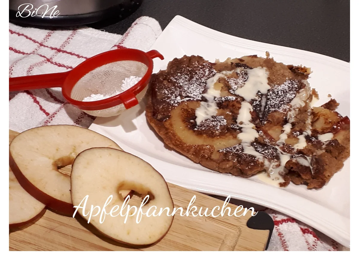 Rezept: BiNe` S APFELPFANNKUCHEN Bild Nr. 2 BiNe` S APFELPFANNKUCHEN - Rezept - Bild Nr. 2