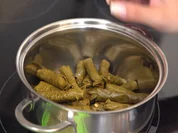 Rezept: Hummus, gefรผllte Weinblรคtter und Auberginenpaste Bild Nr. 2 Hummus, gefรผllte Weinblรคtter und Auberginenpaste - Rezept - Bild Nr. 2