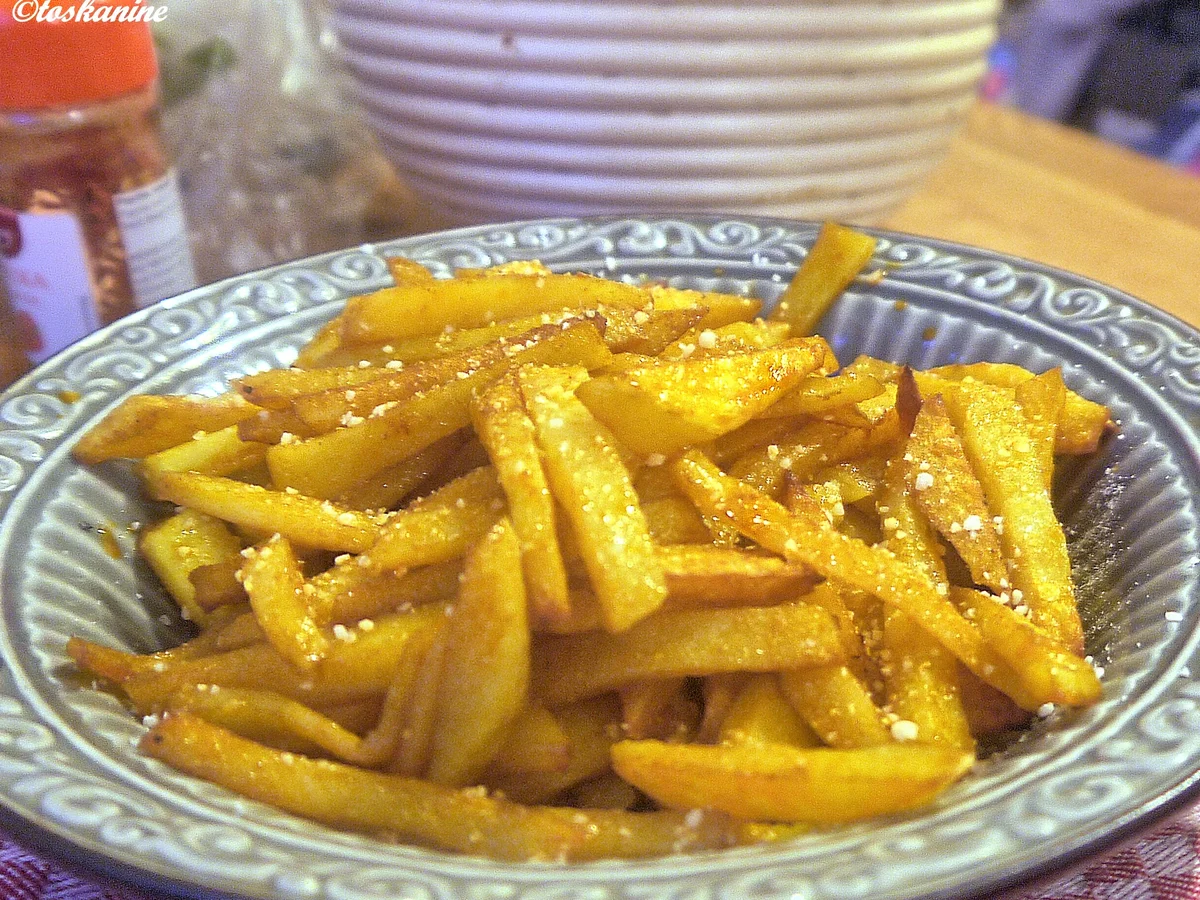 Rezept: Scharfe Kartoffelstifte Bild Nr. 3 Scharfe Kartoffelstifte - Rezept - Bild Nr. 3