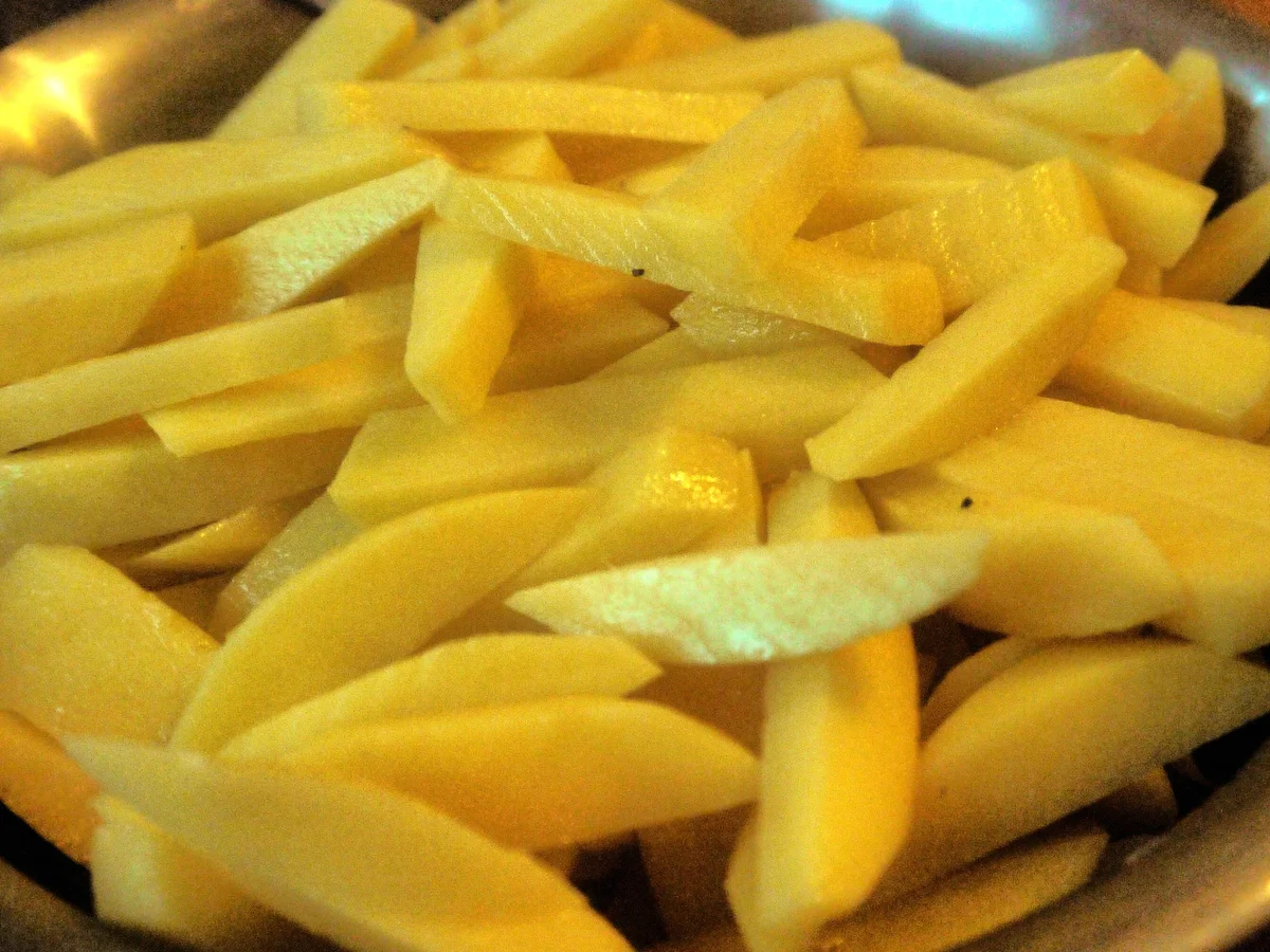 Rezept: Scharfe Kartoffelstifte Bild Nr. 4 Scharfe Kartoffelstifte - Rezept - Bild Nr. 4