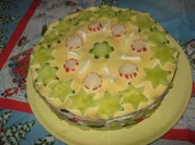 Salat-Torte ( für Weihnachten ) - Rezept - Bild Nr. 6491