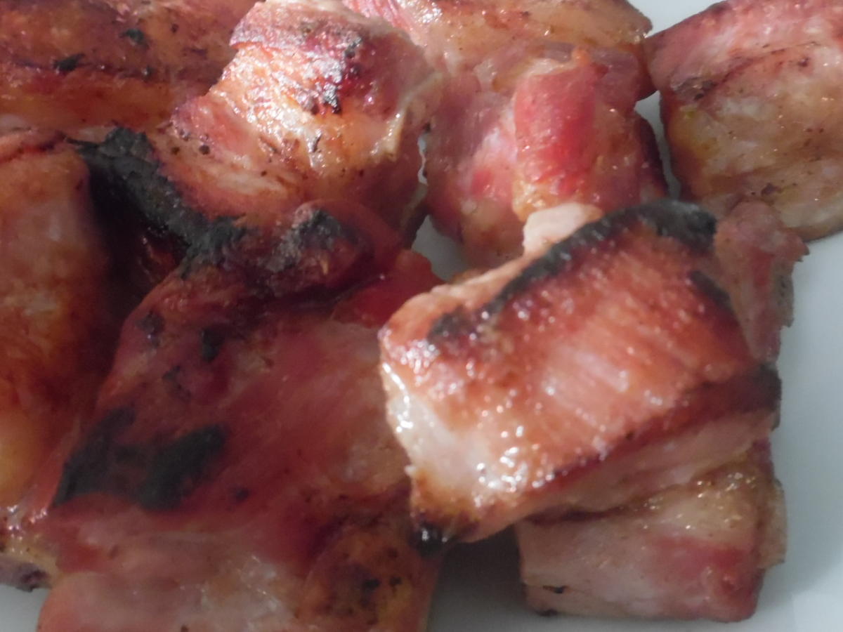 Gepökelte Rippchen mit Soße und Beilagen - einfach - von barbara62