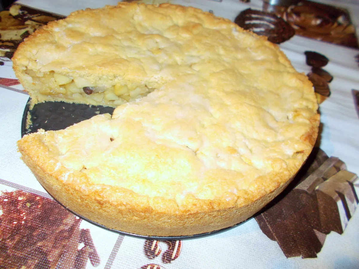 GEDECKTER APFELKUCHEN - Rezept - Bild Nr. 6555