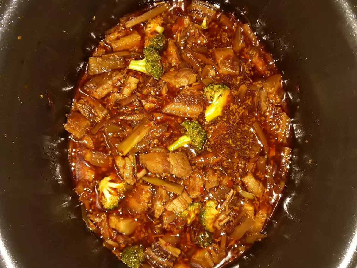 Schweinebauch Bulgogi - Pork Belly Bulgogi im Slowcooker - Rezept - Bild Nr. 6550