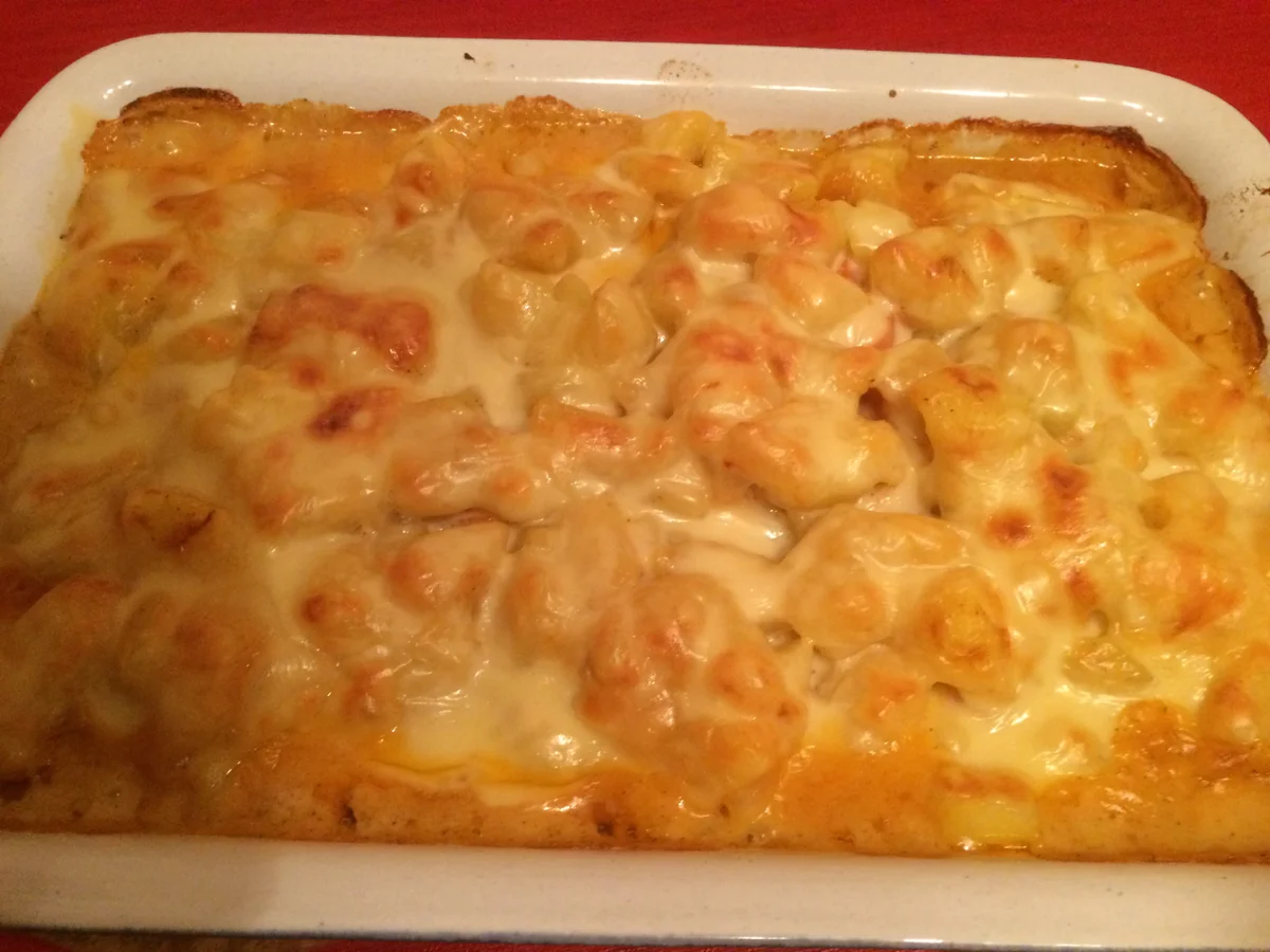 Kartoffel-Gemüse-Hack-Auflauf mit Käsesoße - Rezept - Bild Nr. 6554