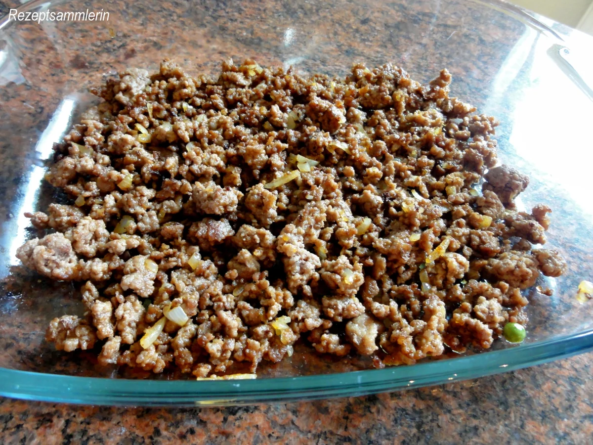 Kartoffel-Gemüse-Hack-Auflauf mit Käsesoße - Rezept - Bild Nr. 6557