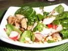 Spinatsalat mit Hähnchenleber - Rezept - Bild Nr. 6560