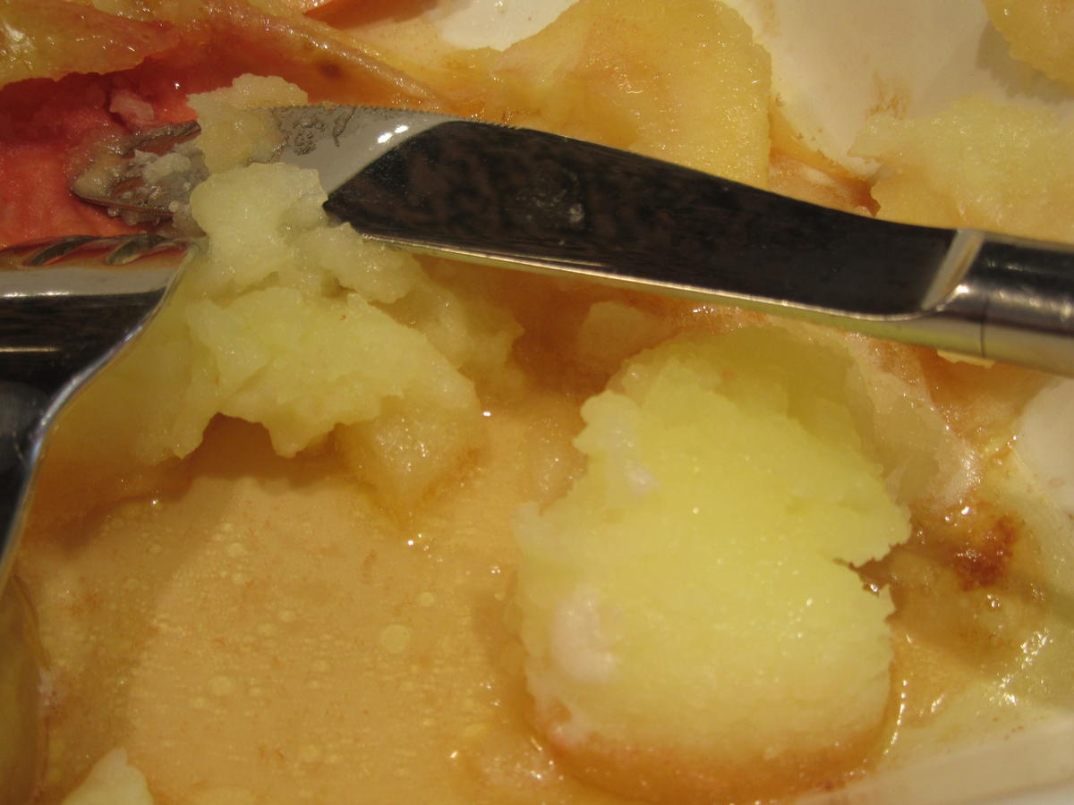 Dessert: Bratapfeleis und Eispralinen - Rezept - Bild Nr. 6591