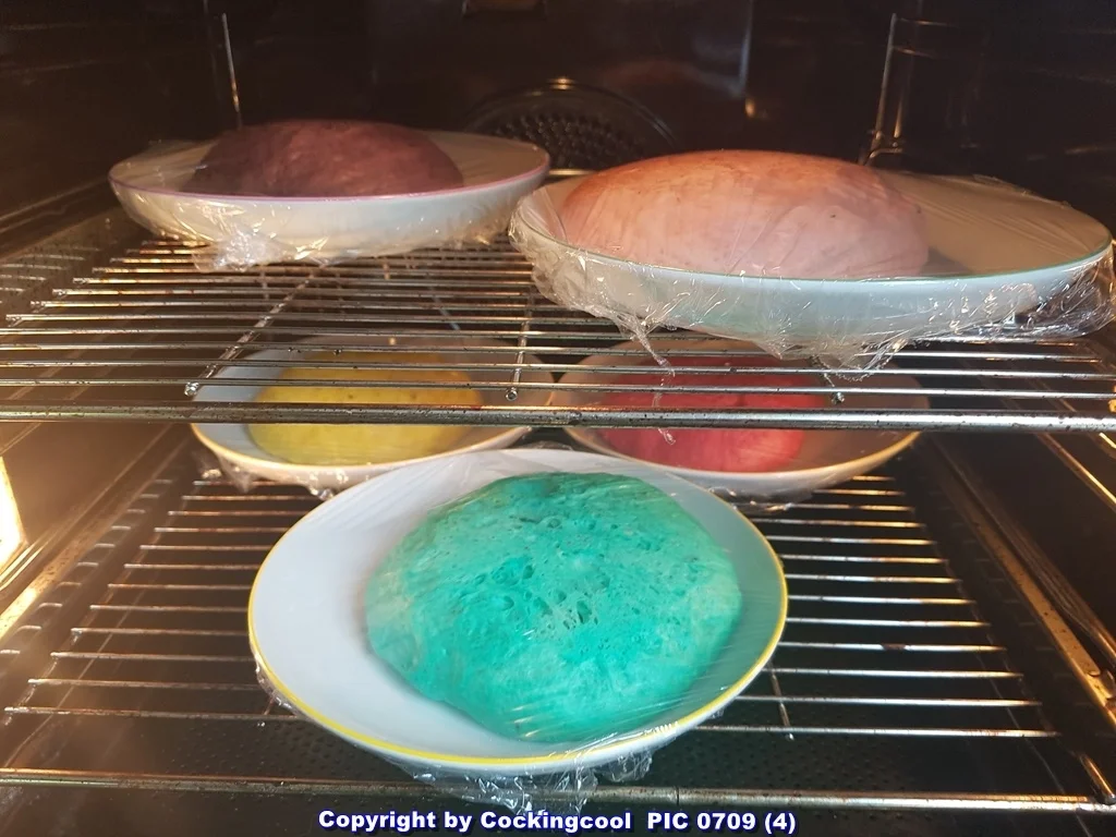 Rezept: Regenbogen Bagel`s (die süsse Variante) Bild Nr. 6587 Regenbogen Bagel`s (die süsse Variante) - Rezept - Bild Nr. 6587