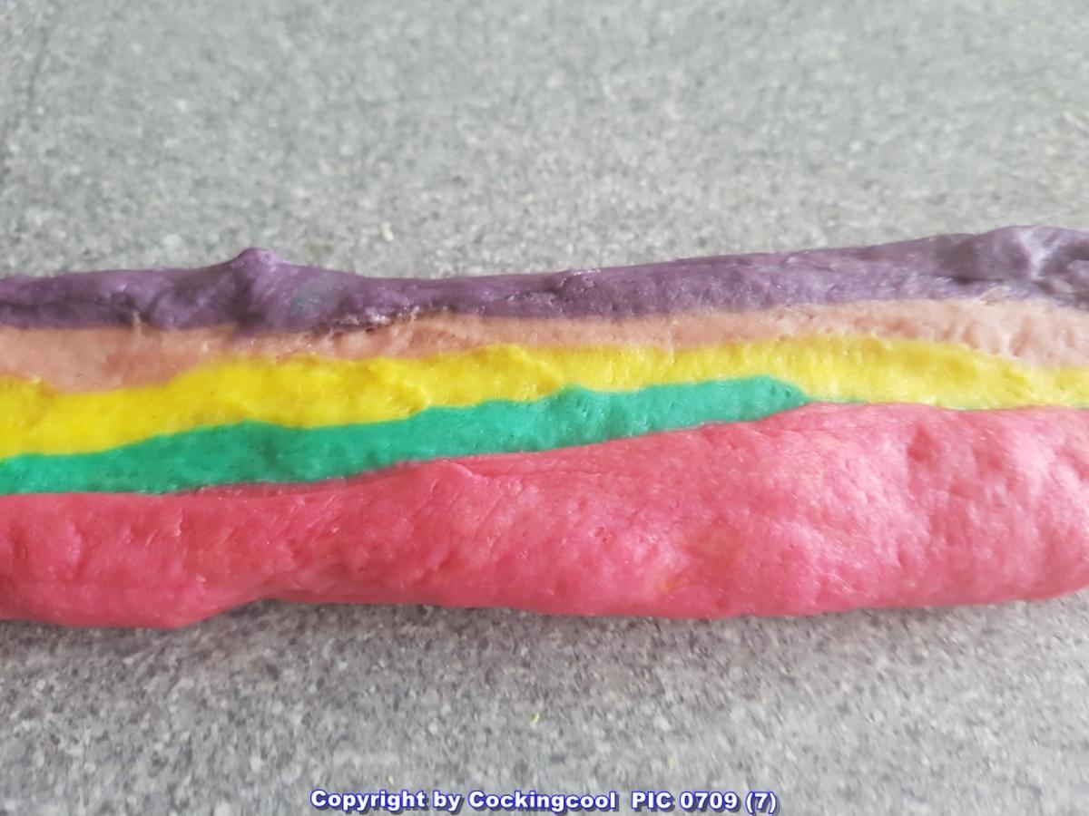 Regenbogen Bagel`s die süsse Variante - einfach - von cockingcool