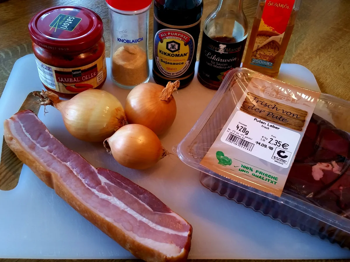 Rezept: Putenleber exotisch ... Bild Nr. 6603 Putenleber exotisch ... - Rezept - Bild Nr. 6603