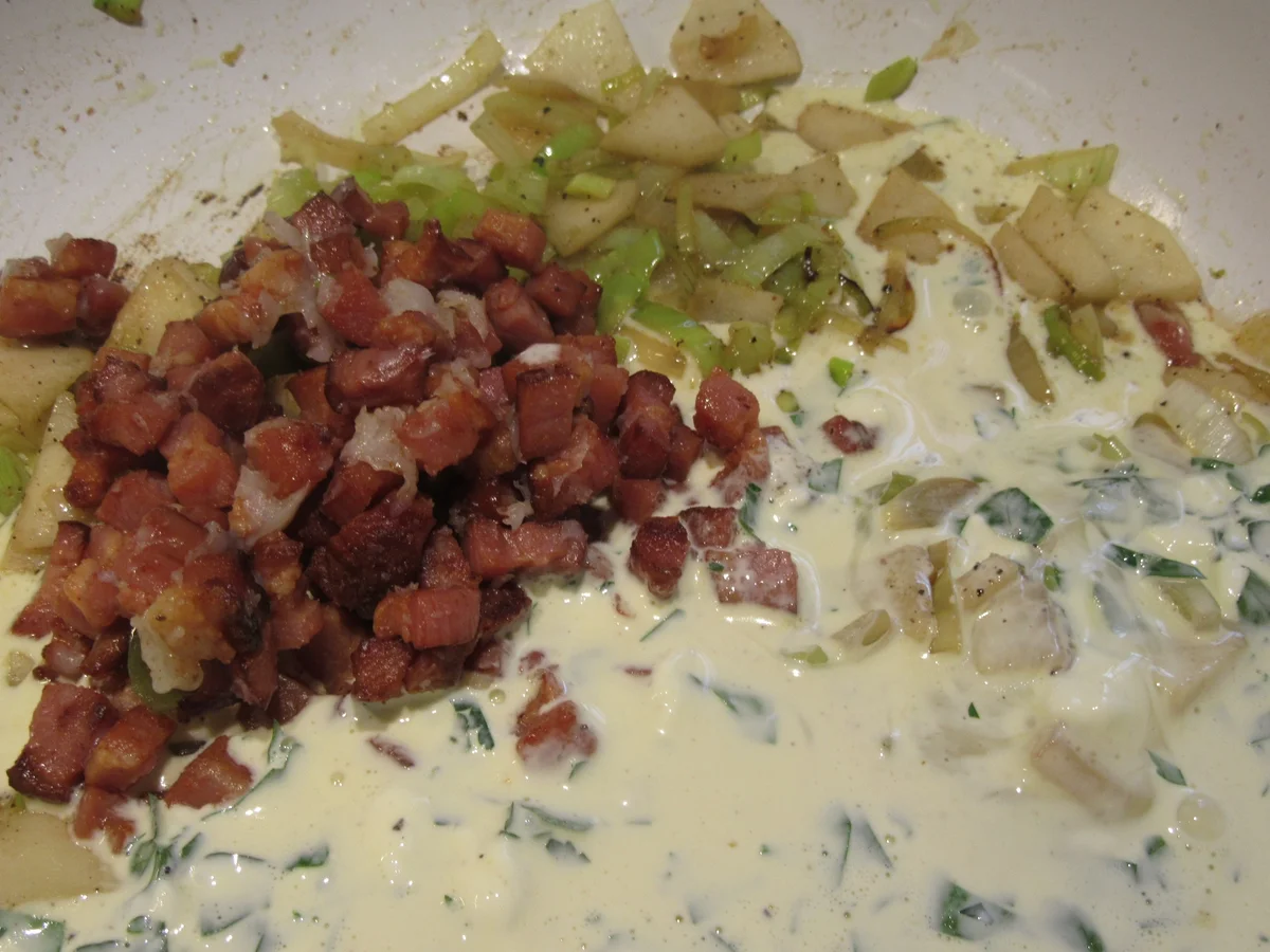 Pikantes Backen: Lauch-Kartoffel-Kuchen - Rezept - Bild Nr. 6611