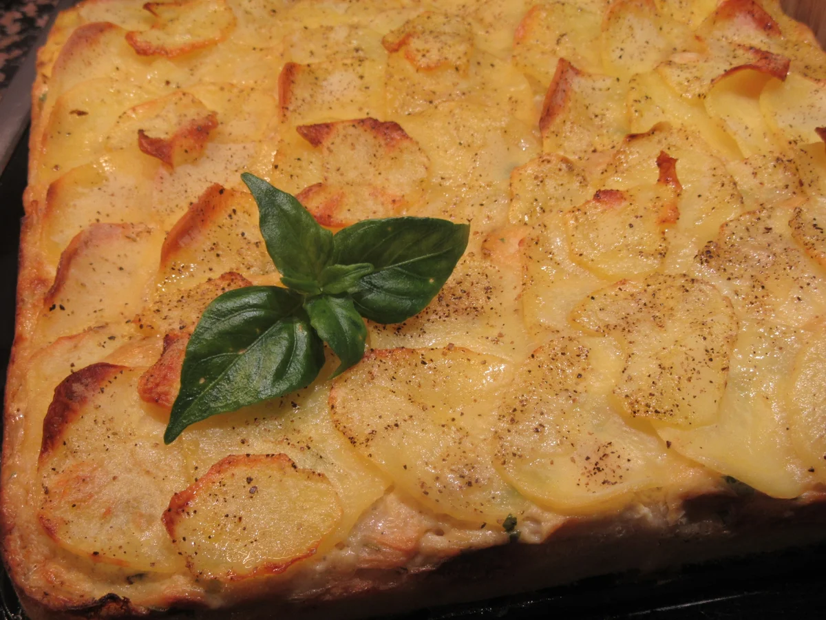 Pikantes Backen: Lauch-Kartoffel-Kuchen - Rezept - Bild Nr. 6614