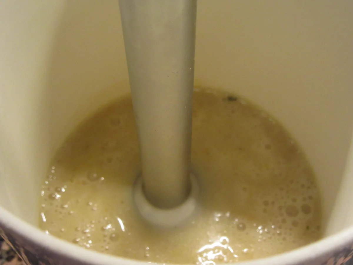 Fleisch: Gebackene Weißwurst mit Brez´nknödeln und Senfsoße - Rezept - Bild Nr. 6616