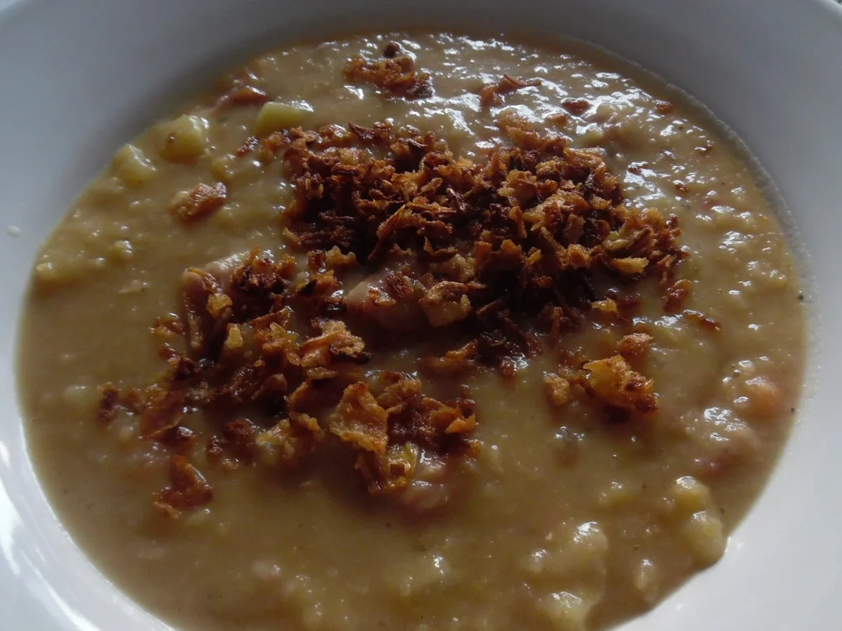 Gelbe Erbsen-Eintopf mit Kasseler und Mettwurst - Rezept - Bild Nr. 6604