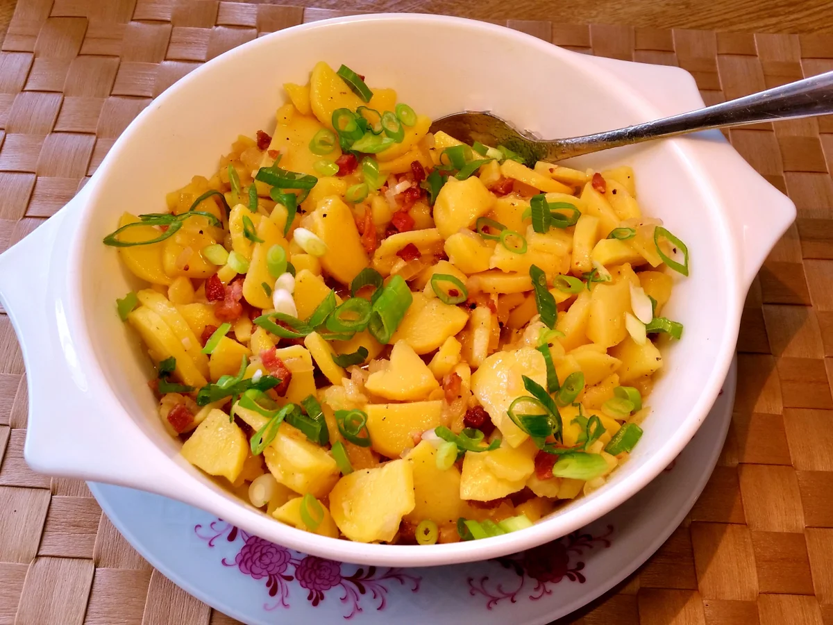 Kartoffelsalat - lauwarm - Rezept - Bild Nr. 6623