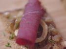Geflammtes Holzofenroggenbrot mit Zwiebelmarmelade & Zwetschgenbamees - Rezept - Bild Nr. 2