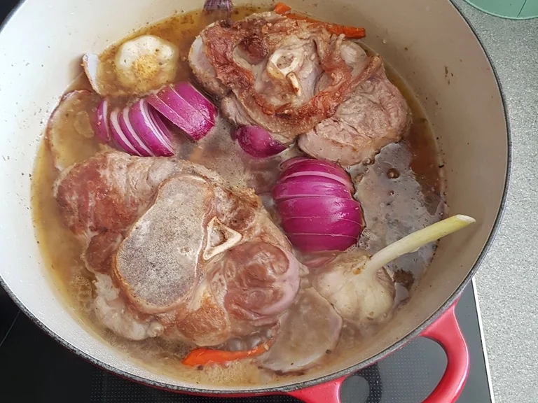 Ossubuco à la Biggi (ein Rezept für 3 Sorten Beinscheiben) - Rezept - Bild Nr. 6607