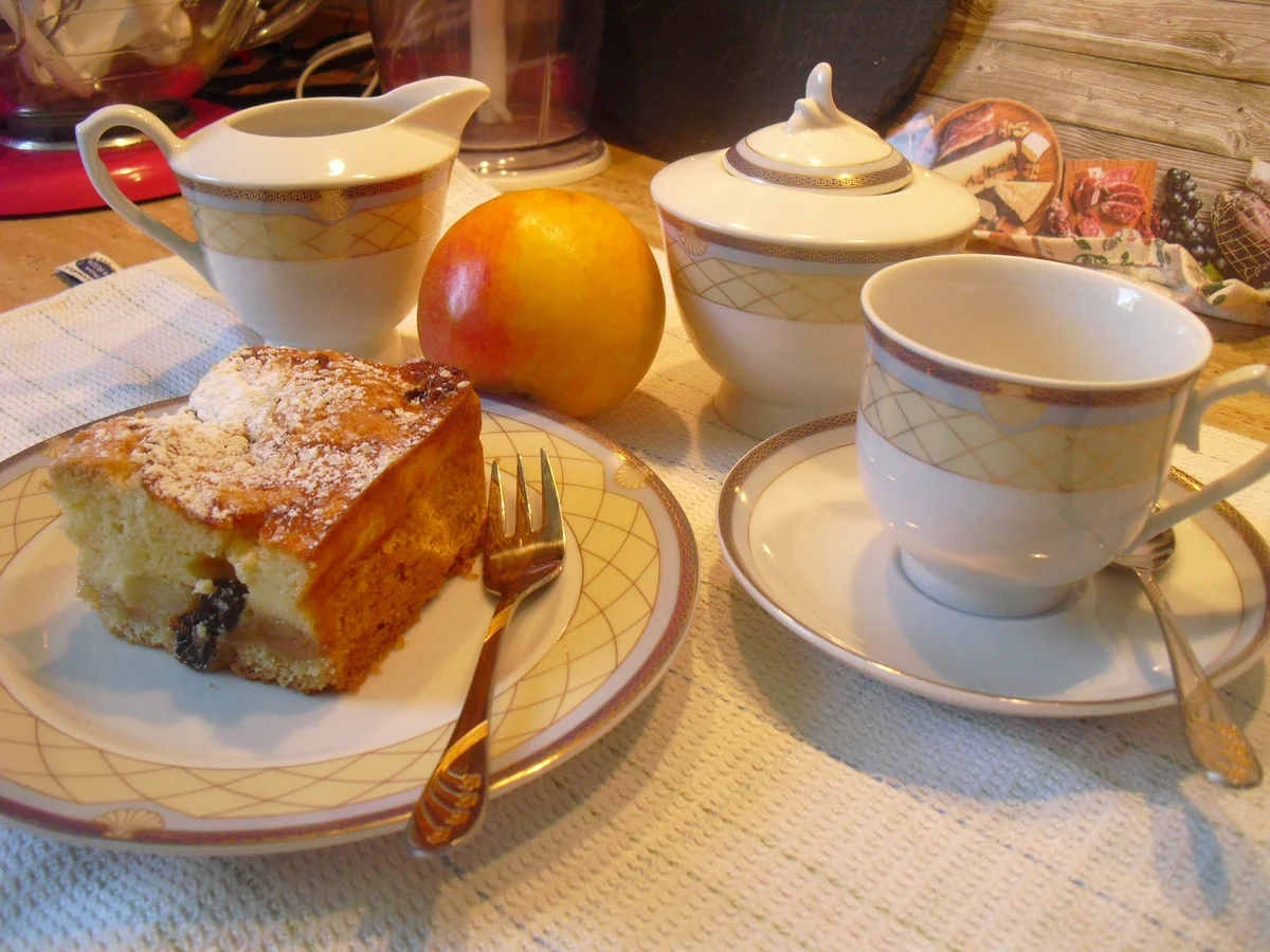 Rezept: Apfel-Quark- Kuchen Bild Nr. 6606 Apfel-Quark- Kuchen - Rezept - Bild Nr. 6606